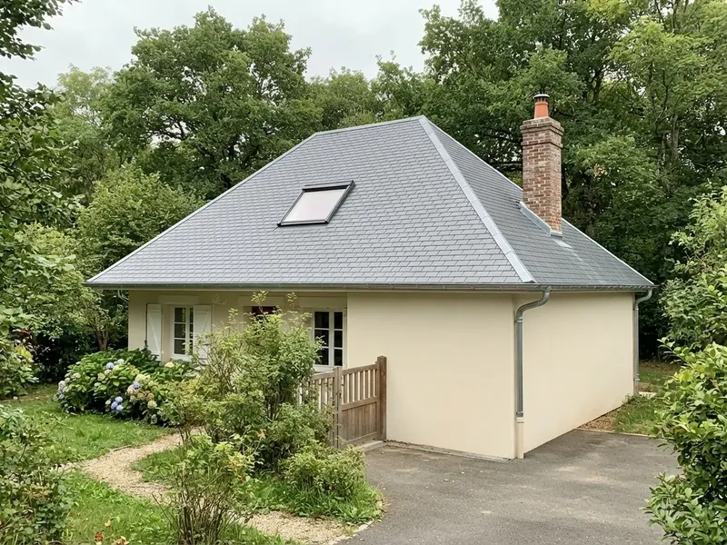 Couverture en ardoise naturelle